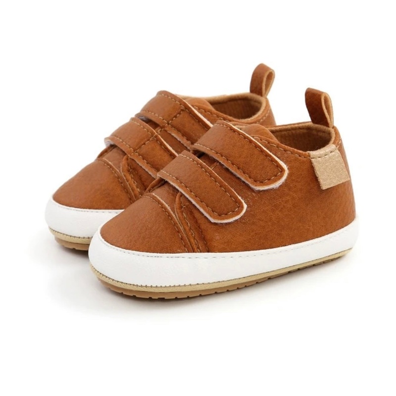 Velcro Prewalkers | Tan