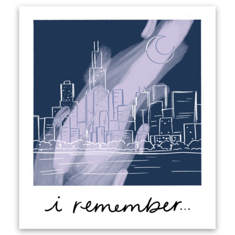 Taylor Swift Inspired Painted Polaroid Sticker, 2.5×2.5in