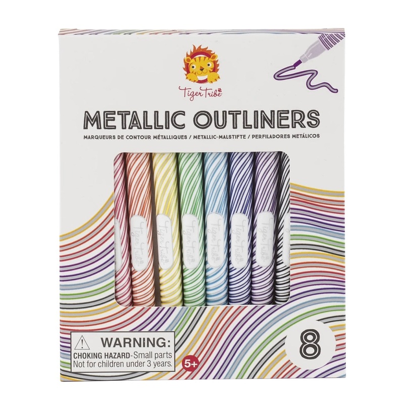 Tiger Tribe Metallic Outliners