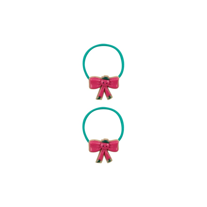 Tiny Bow Hair Rubber Set