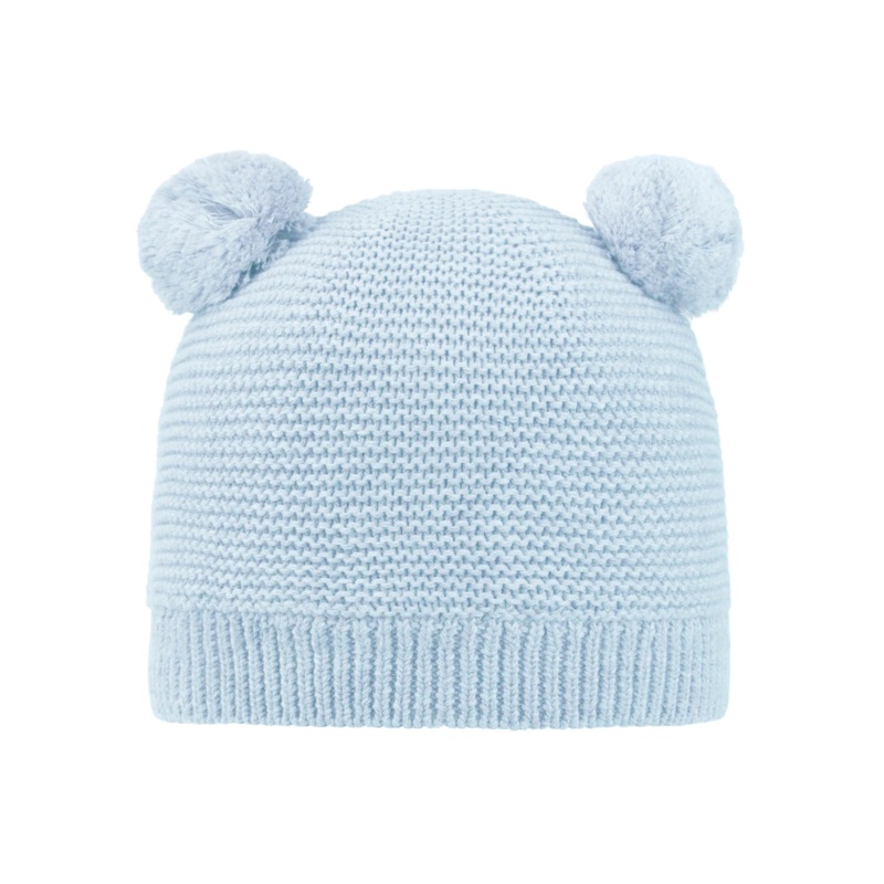 Toshi Organic Beanie Snowy – Bluebird