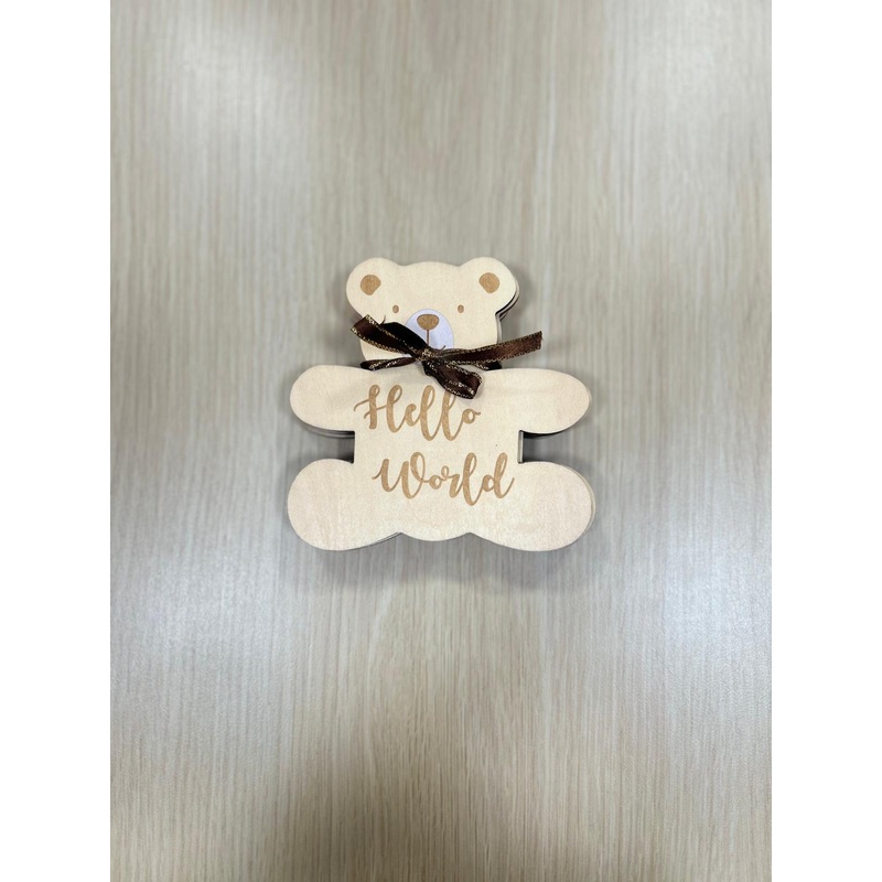 Wooden Monthly Milestone Cards