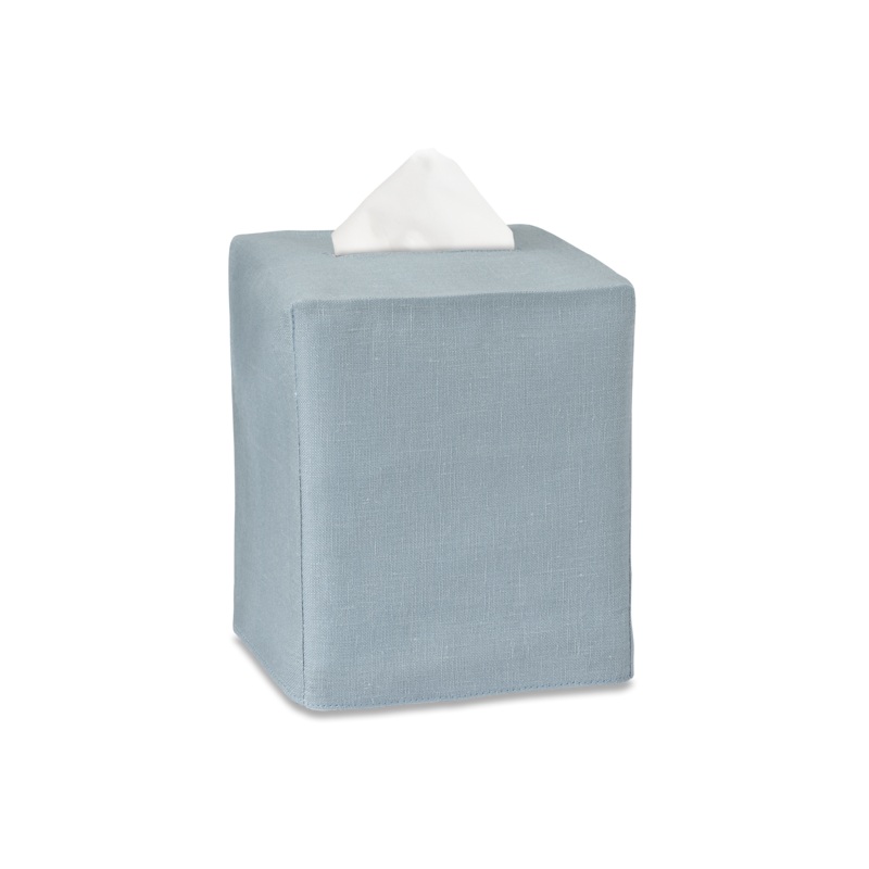 Heirloom Estate Boutique Tissue Box Cover, Italian Linen 7 Colors