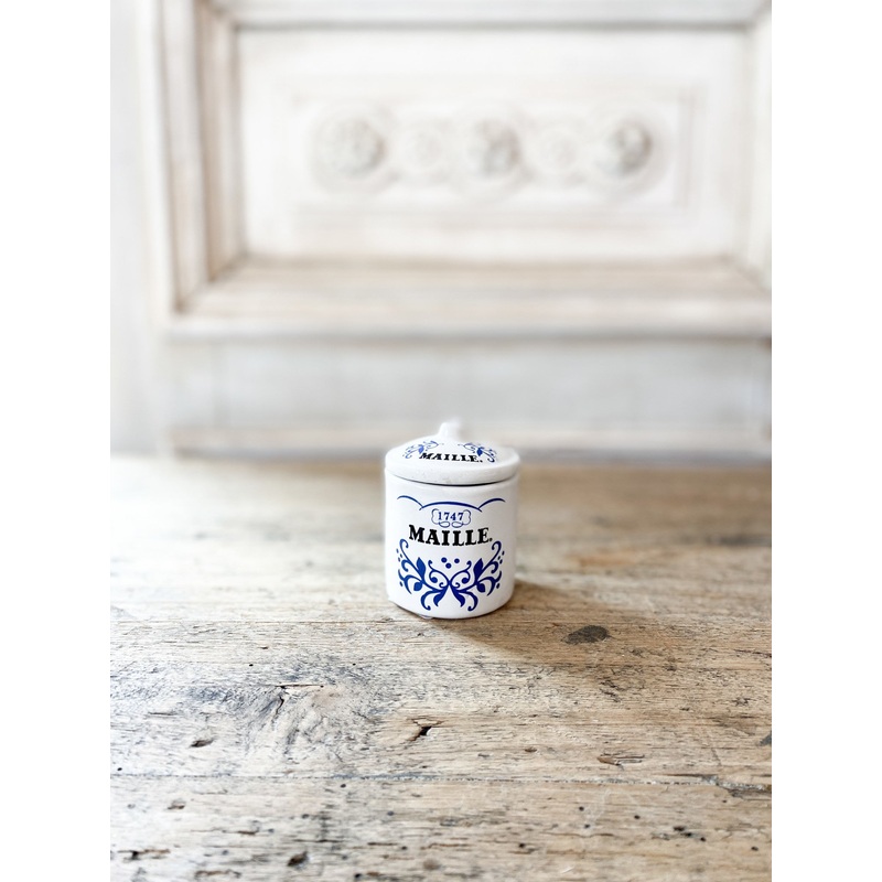 Vintage Maille Petite Mustard Jar