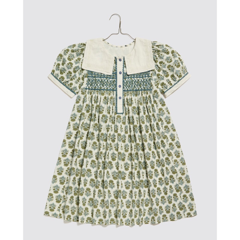 Violet Dress | Jaipur Floral in Fern