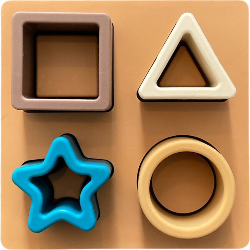 Silicone Puzzle – Teal