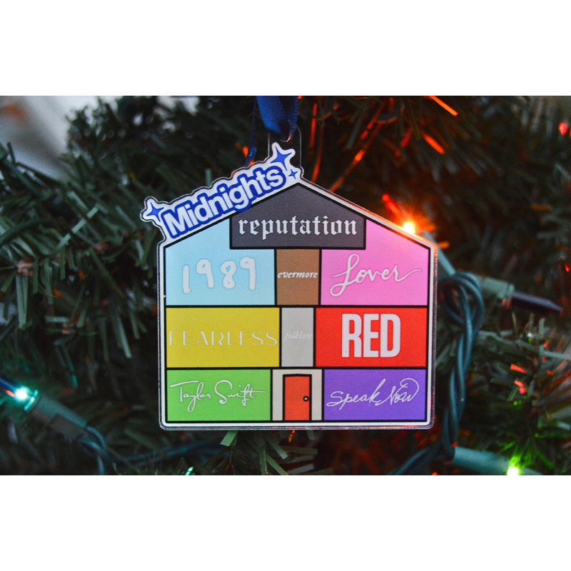 Taylor Swift Eras Acrylic Ornament