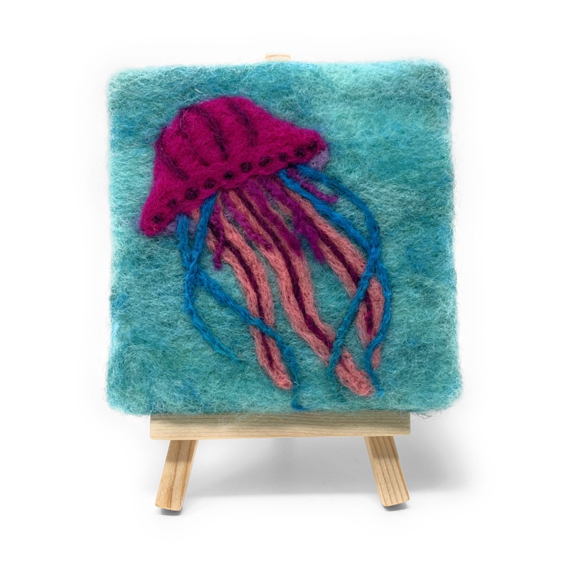 Under the Sea Jellyfish Needle Felting Craft Kit