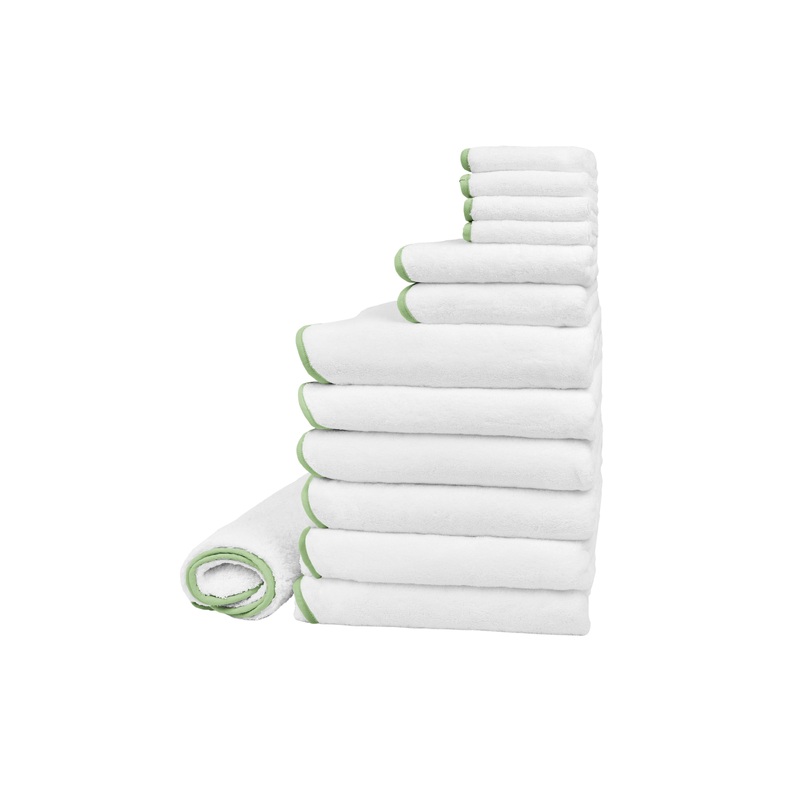 Amelia Scalloped Bath Towel Large Family Bundle