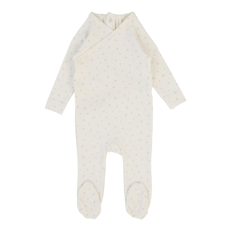 Lilette Printed Wrapover Footie SS25