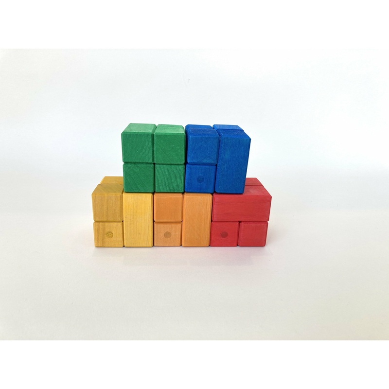 Bauspiel Corner Blocks Split Set 10pcs