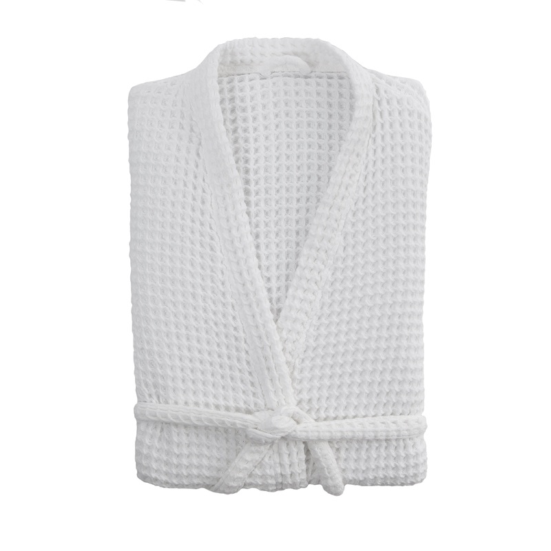 Plush Waffle Bathrobe