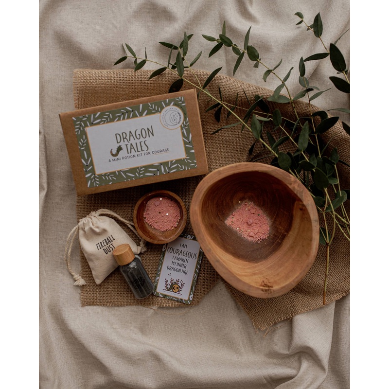 The Little Potion Co | MINI Dragon Tales Potion Kit (A potion for courage)