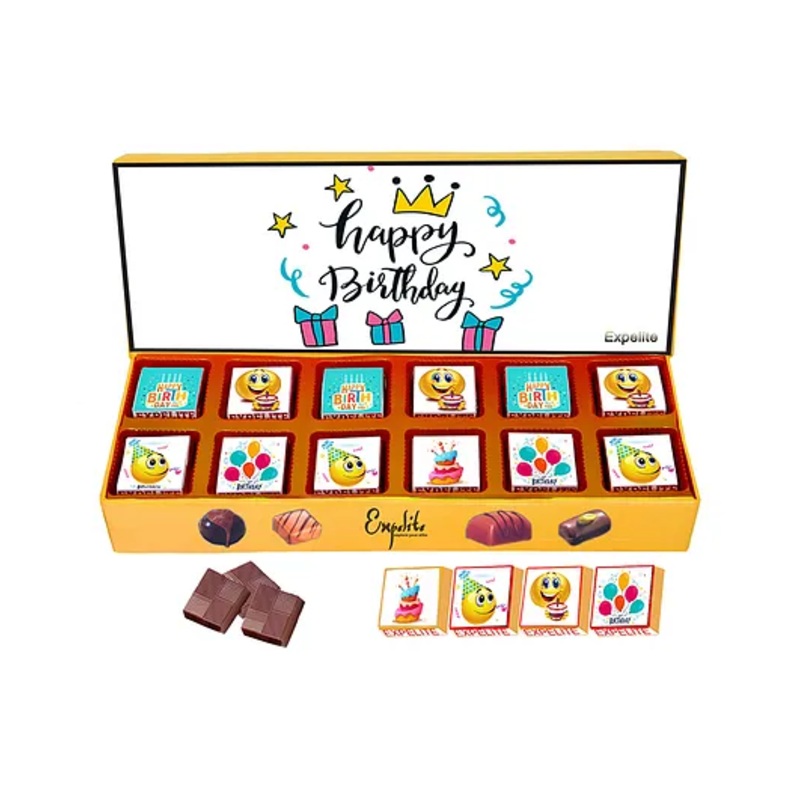 Expelite Happy Birthday Chocolate Box – 500 gm