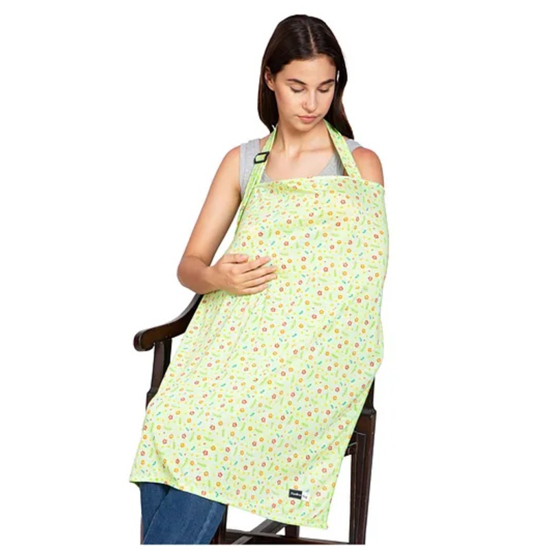 Feather Hug Premium Nursing cover for breastfeeding – Yellow