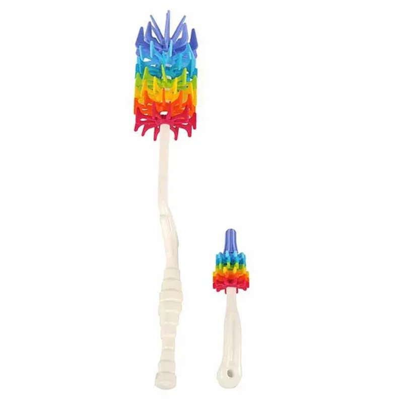 Adore Rainbow Bottle Cleaning Brush Kit – Multicolor
