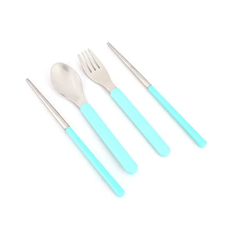 Cuterlery Set with Box – Green