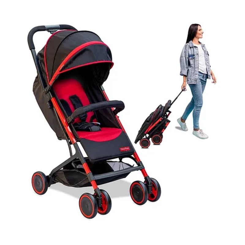 Fisher Price by Tiffany Fly Light Stroller Cum Pram – Red
