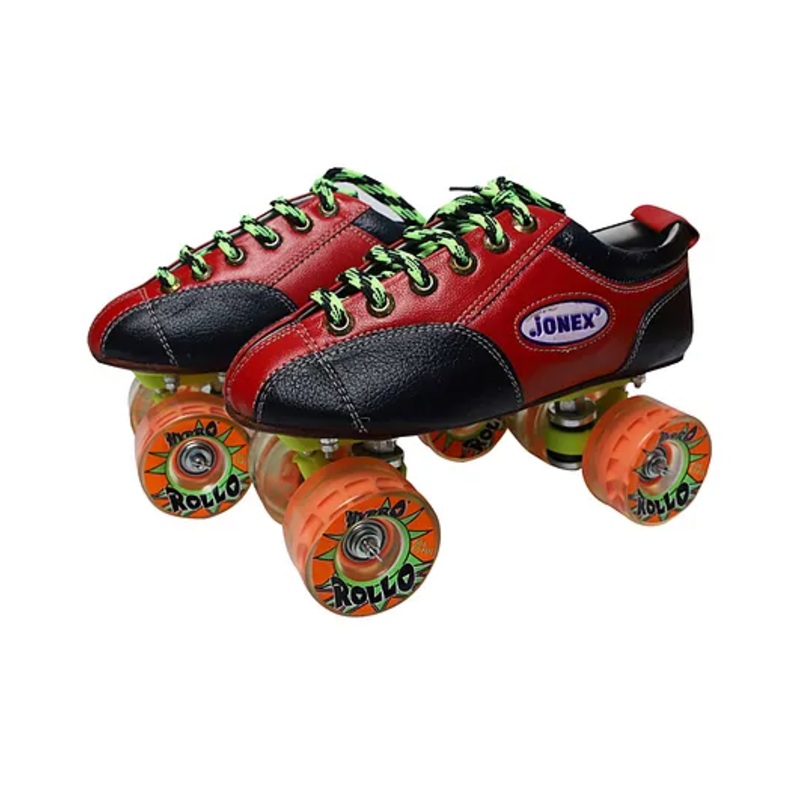 JJ Jonex Fix Body Quad Shoe  Hypro Rollo  Skates With Bag Size Kids 2 Uk – Multicolor