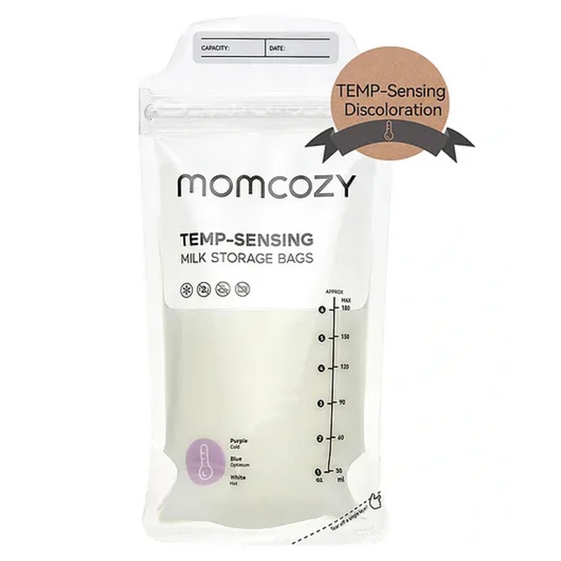 Momcozy Breastmilk Bag 50pcs Maternity Accessory Transparent – 180 ml