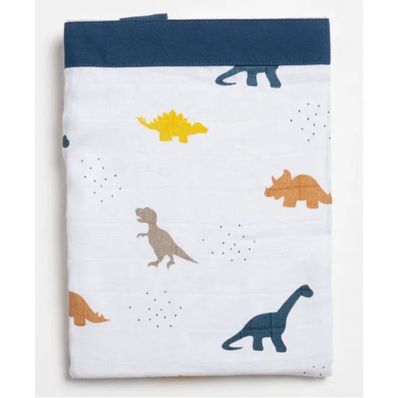 Aariro Organic Cotton Nursing Apron Little Dino