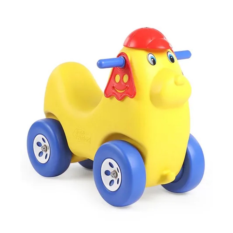 Babyhug Dog Shaped Rocking Ride On – Yellow