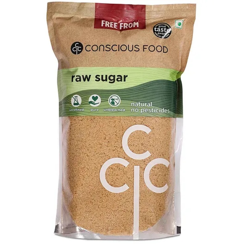 Conscious Food Raw Sugar 1kg