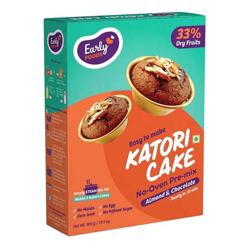Early Foods Almond & Choco Katori Cake Mix 300g