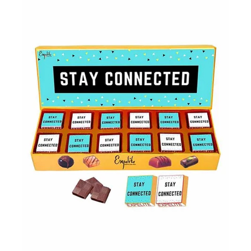 Expelite Stay Connected Chocolate Gift – 200 gm
