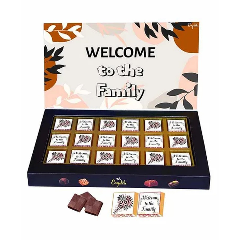 Expelite Welcome To The Family Chocolates Gift – 300 gm