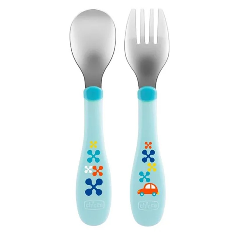 Chicco Metal Cutlery (Color May Vary)