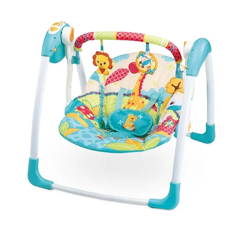 Mastela Deluxe Portable Swing – Teal Blue