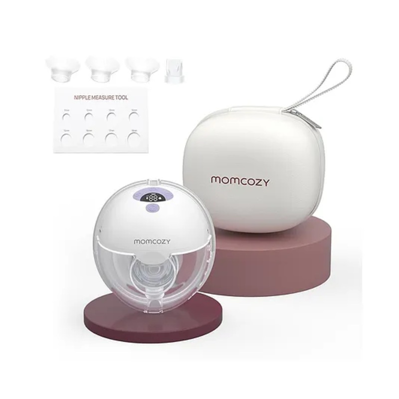 Momcozy M5 Single Breast Pump Purple