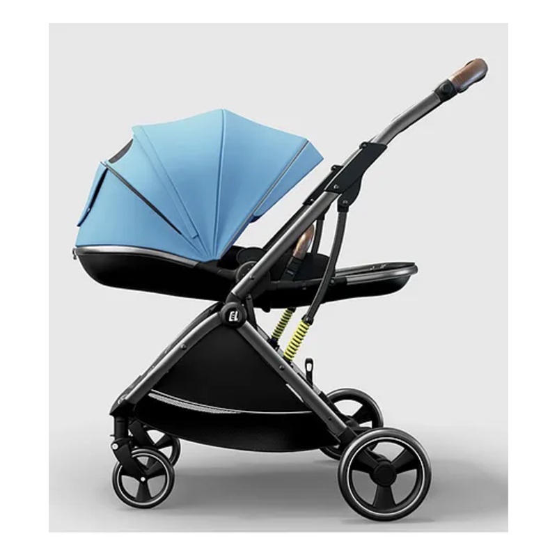 StarAndDaisy Coballe Smart Folding Travel Luxury Stroller – Blue