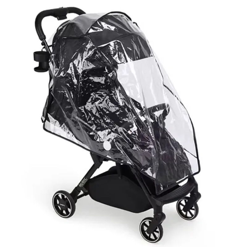 Leclerc Baby Rain Cover  Transparent Weather Shield for Strollers | Full Protection, Easy Fit (  )