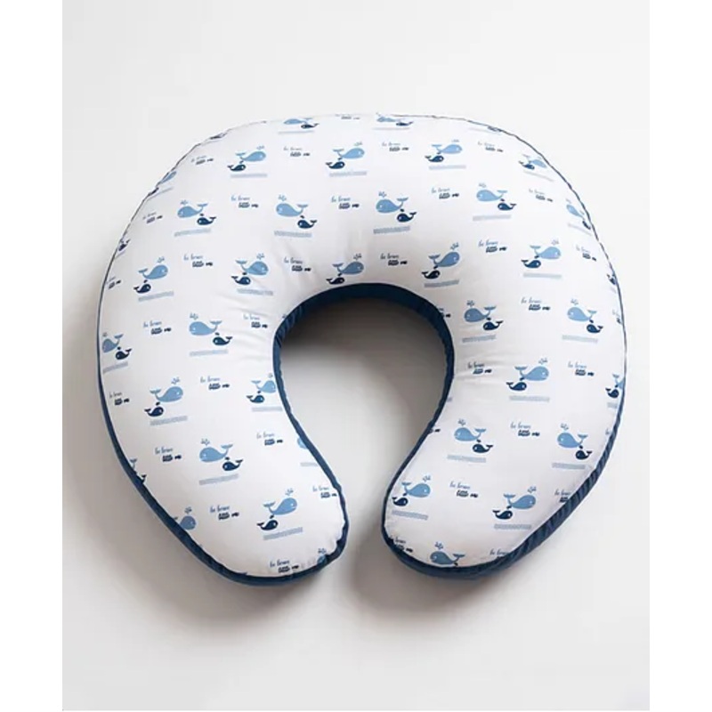 Aariro Organic Cotton Nursing Pillow Nautical