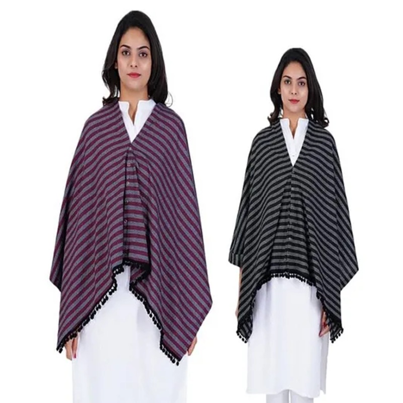 AGUILA Multi Purpose Feeding Shawl Pack Of 2 – Pink-Dark Green