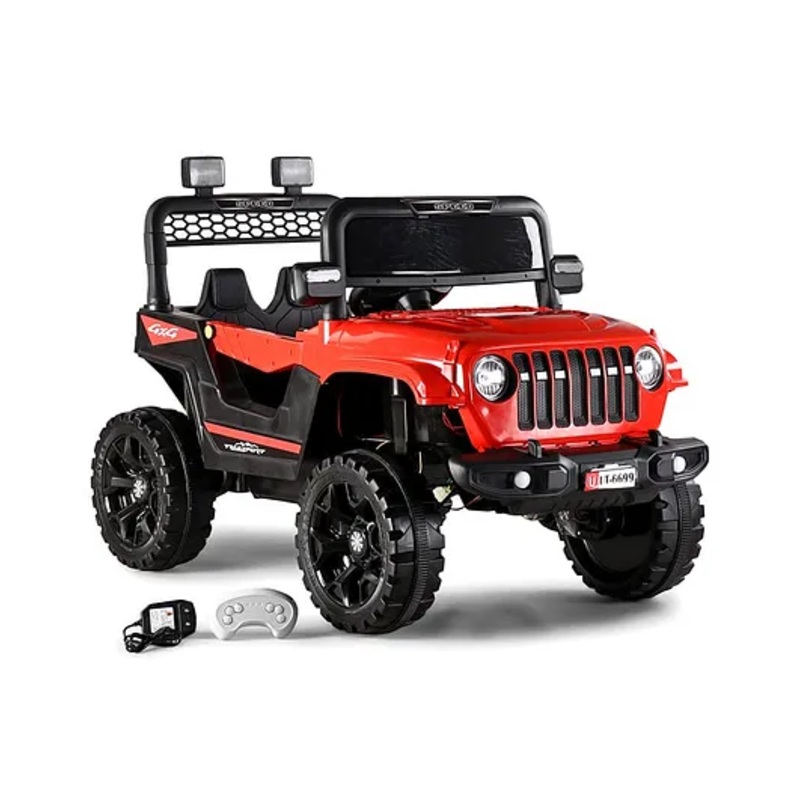 Battery Operated Ride On Jeep With Remote Control – Red