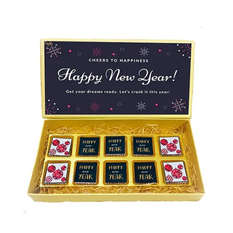 Expelite Cheers For The New Year Chocolate Gift Box – 400 gm