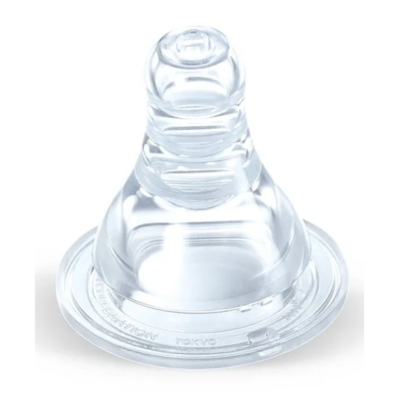 Pigeon Peristaltic Small Size Nipple Pack of 3 – White