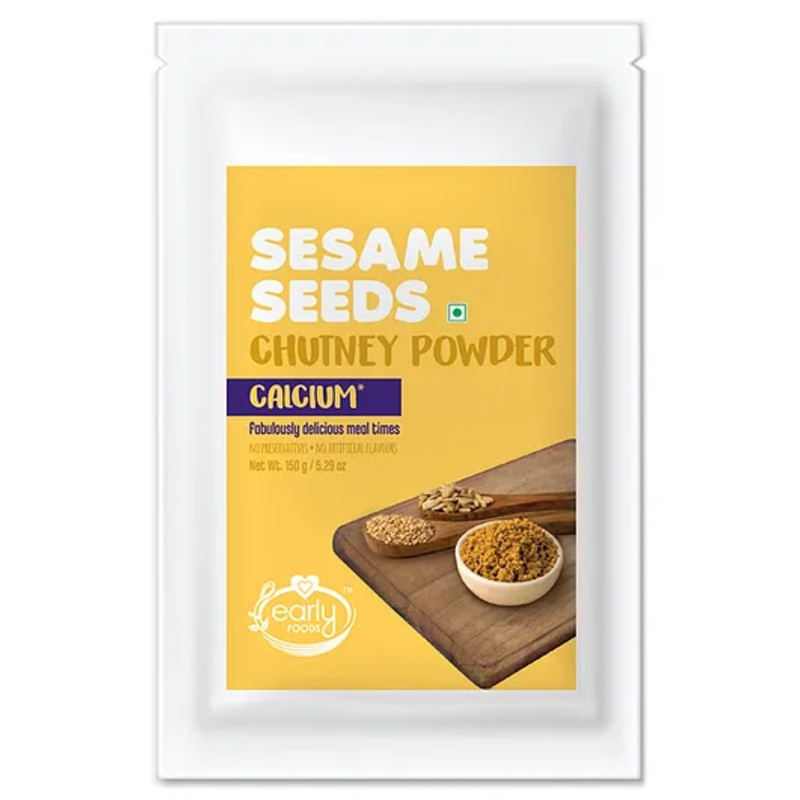 Early Foods Sesame Seeds Chutney Powder- 150g