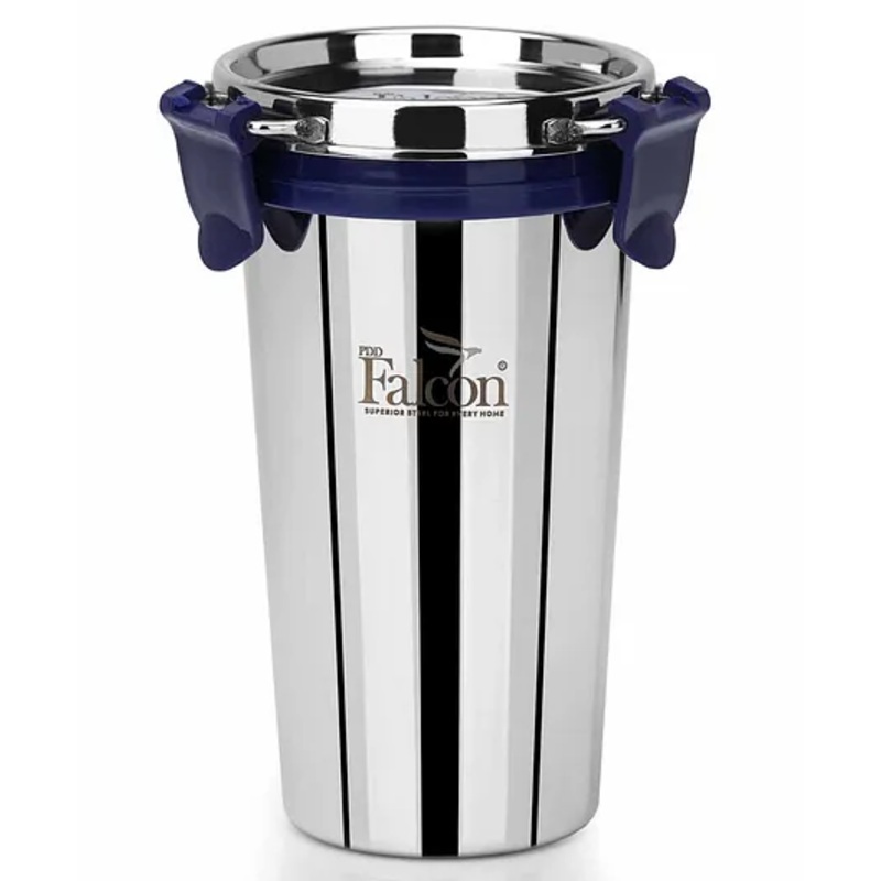 Pdd Falcon Steel EcoNxt Tumbler Blue – 370 ml