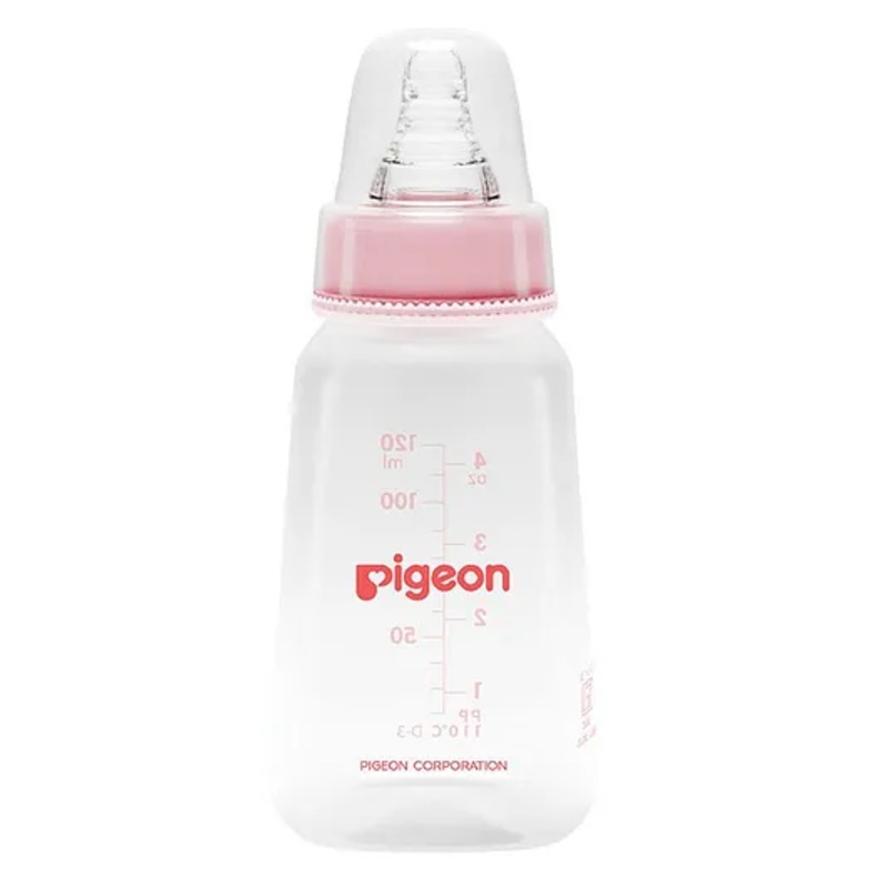 Pigeon Anti Colic Peristaltic Nursing Bottle Pink – 120 ml