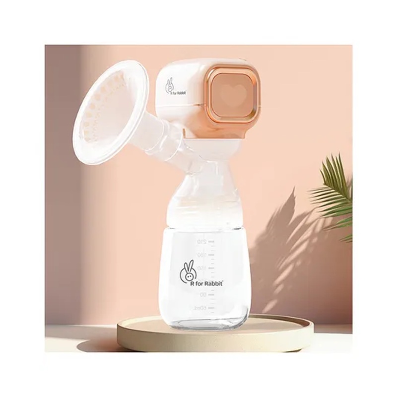 R for Rabbit Pure Wireless Electric Breast Pump with Automatic|Electrical pumping | (Peach)