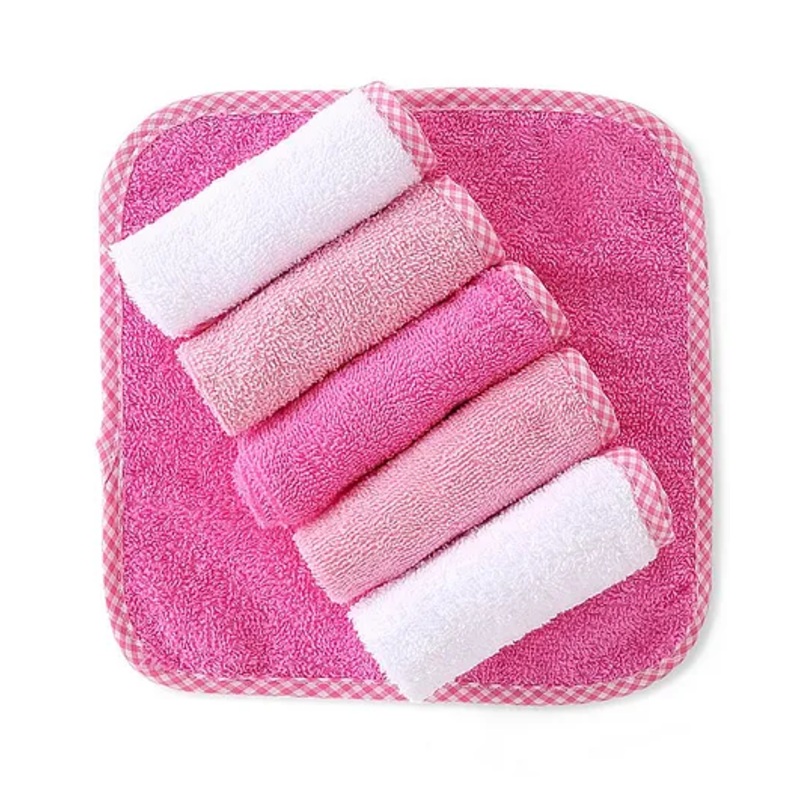 Babyhug Terry Woven Wash cloth Pack Of 6 L 25.4 x B 25.4 cm – Multicolour