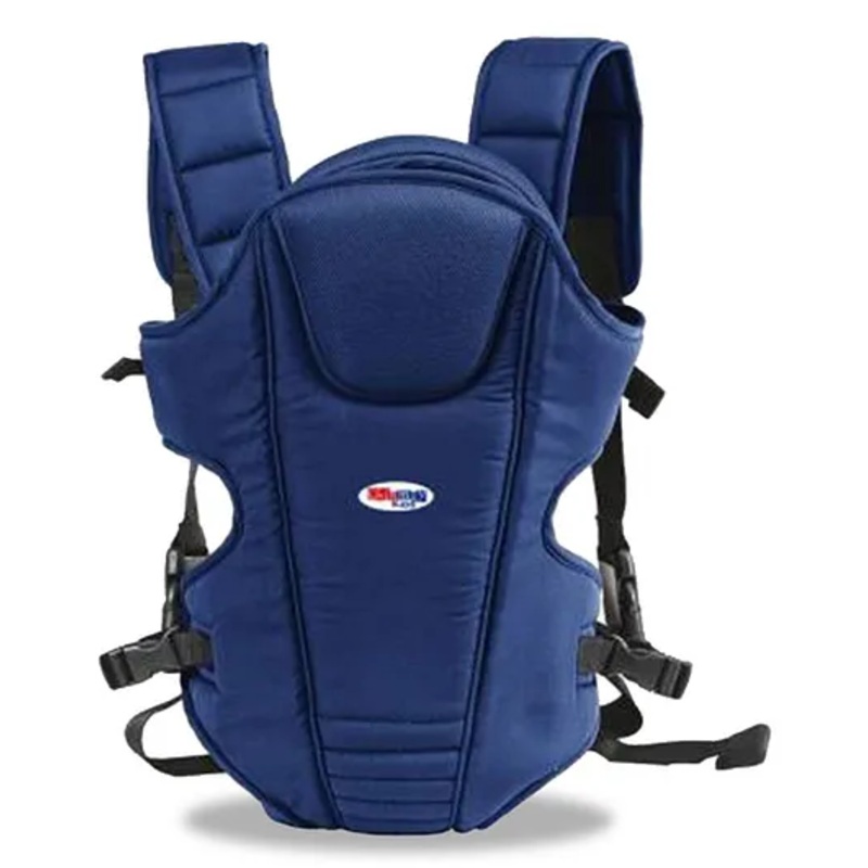 Chinmay Kids 3 in 1 Premium Baby Carrier Bag With Adjustable Strap & Head Support – Blue