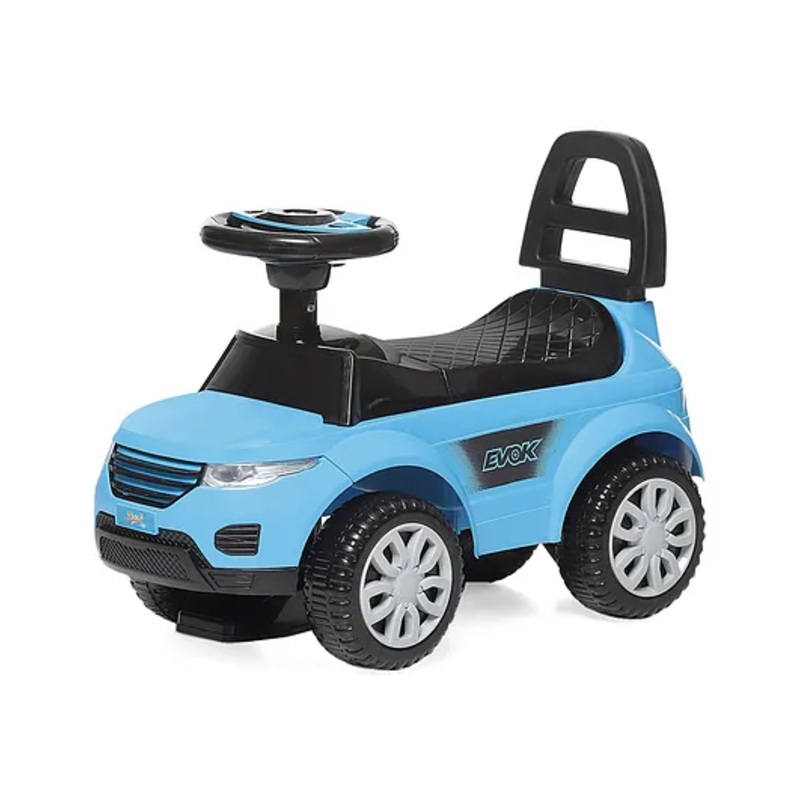 Dash Evok Ride-On with under Seat Storage Backrest – Blue