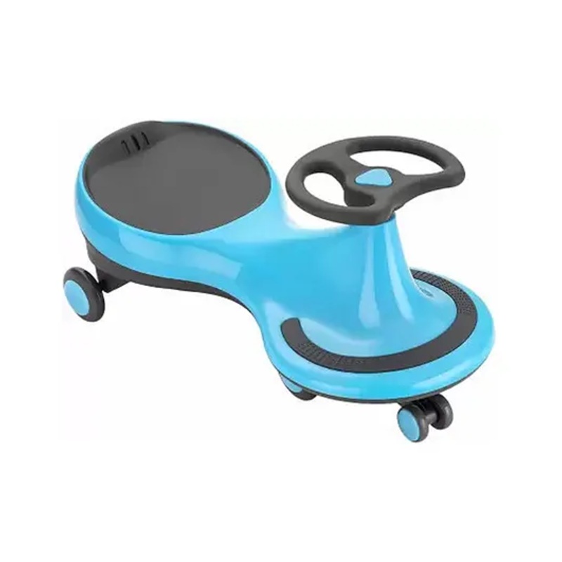JoyRide  Girls & Boys  Wiggle  Twister  Swing  Car with  Scratch Free Body  -Blue