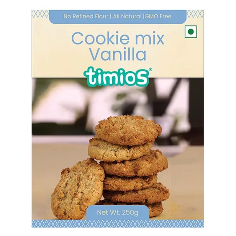 timios Eggless No Maida Instant Vanilla Cookie Mix – 250 g
