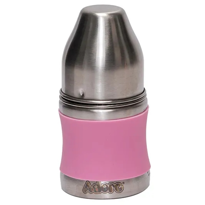 Adore Koh Premium Baby Stainless Steel Feeding Bottle with Sleeve – 125 ml